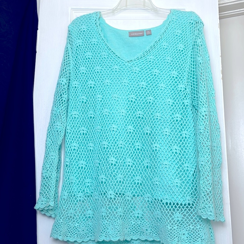 Croft & Barrow knitted XL women’s shirt